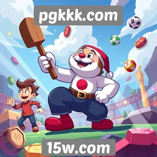Variedade de jogos disponíveis em pgkkk.com