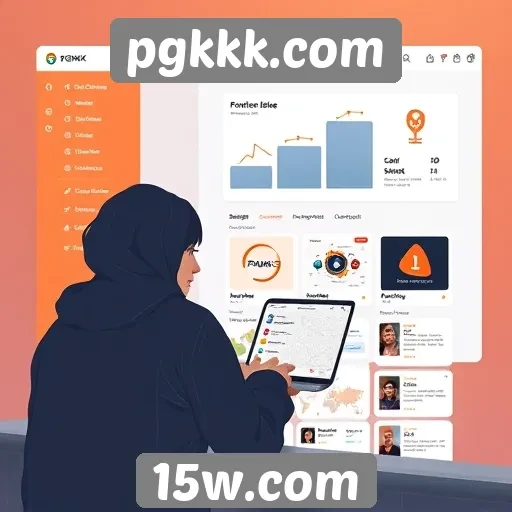 explorando a interface e usabilidade do site pgkkk.com